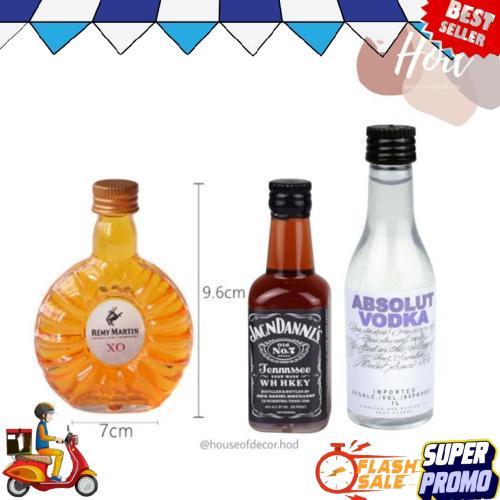 Terlaris Topper Miniatur Botol Bir Whiskey Heineken Vodka Roko Untuk Hiasan Kue Dekorasi Meja Beer W