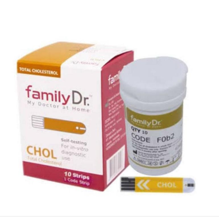 Strip familyDr Cholesterol / Chol 10 Test family Dr