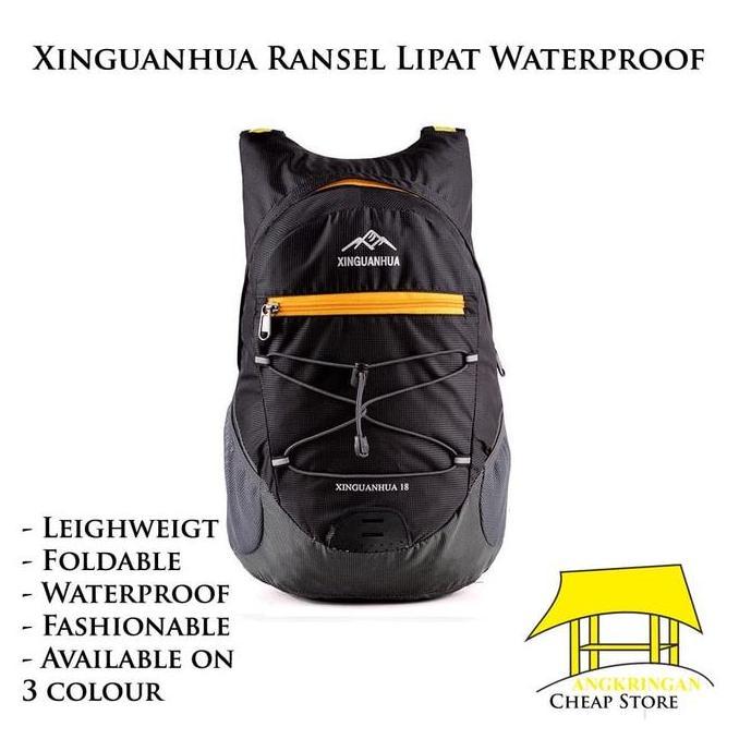 Xinguanhua Tas Ransel Lipat Mendaki Summit Travelling Waterproof