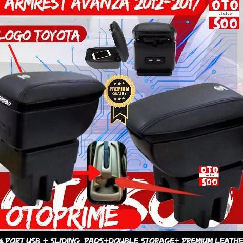 ARMREST AVANZA XENIA 2012-2017 - CONSOLE BOX AVANZA XENIA 2012-2017-OTOSOO INDONESIA ORIGINAL DAN TE