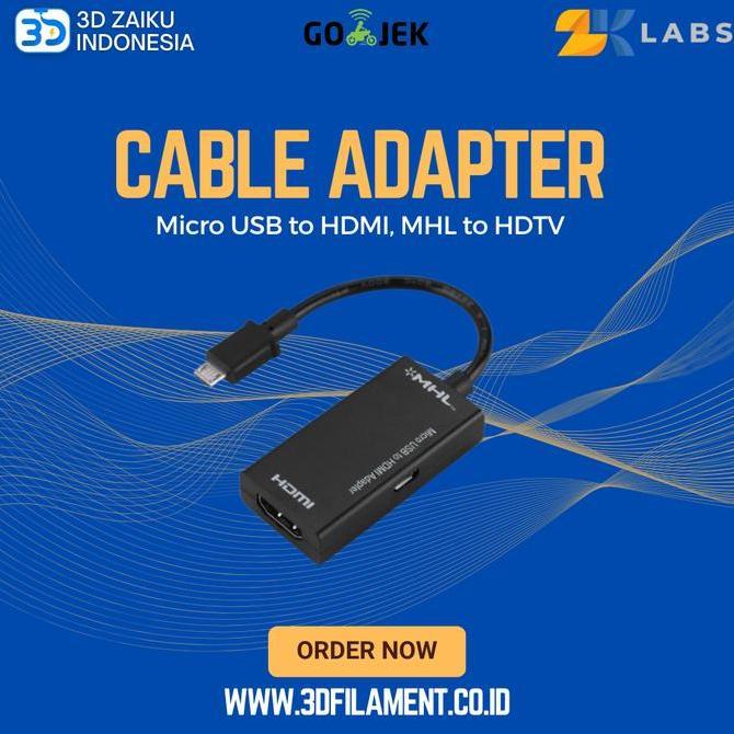Micro USB to HDMI Cable Adapter MHL to HDTV Adaptor Cable 5 Pin Phone RESTOCK