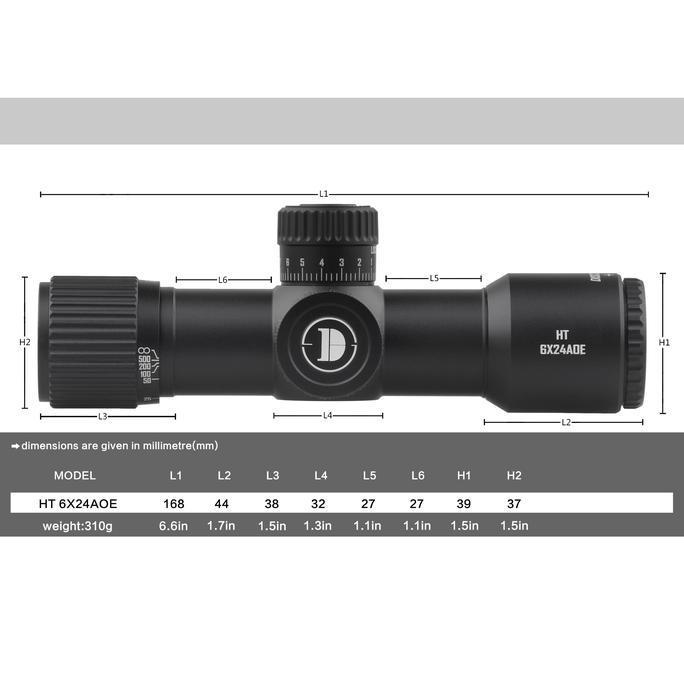 TELESKOP TELESCOPE DISCOVERY HT 6X24 AOE ORIGINAL DAN TERPERCAYA