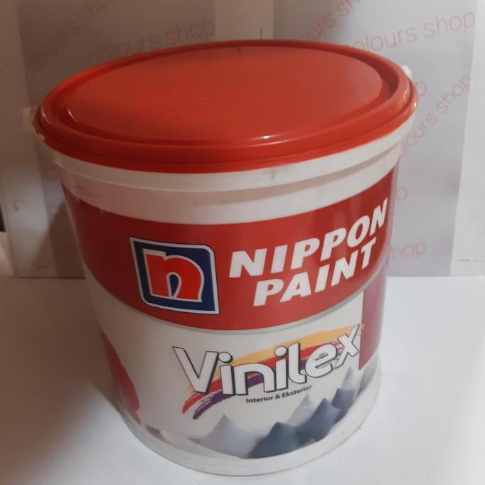 TERBARU - CAT TEMBOK VINILEX NIPPON PAINT WARNA BARLEY WHITE KODE 8005 ISI 5KG