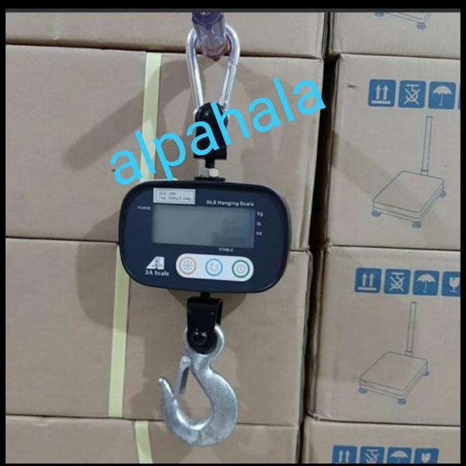 Timbangan Gantung Digital Dle 300Kg/Digital Gantung Dle 300Kg