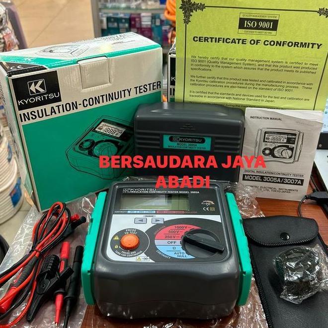 Meger/Insulation Kyoritsu Teaster 3005A / Meger Kyoritsu 3005 Original