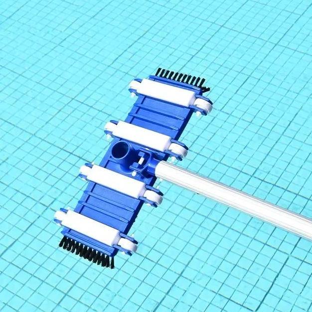 Miliki Vacuum Head Kolam Renang / Alat Pembersih Kolam / Kepala Vakum Kolam Renang 8 Roda