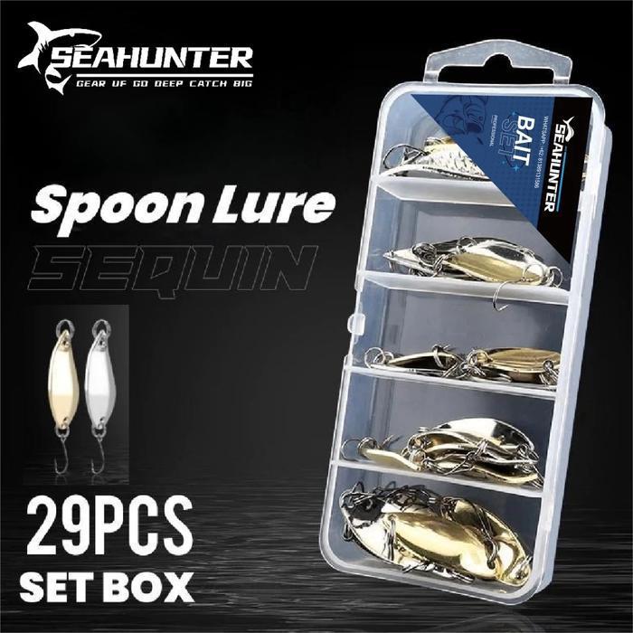 Seahunter Undang Soft Lure +Hook (9Cm) Umpan Soft Lure 1 Set Soft Lure Umpan Pancing Tiruan Sudah Te