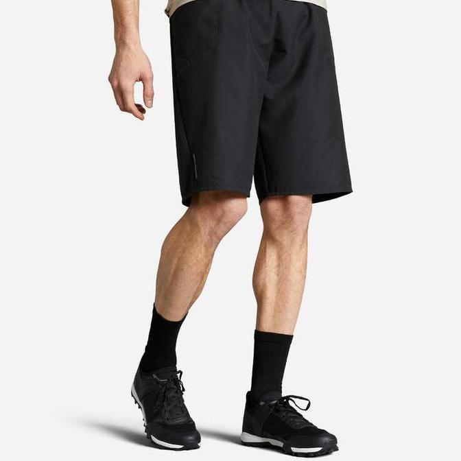 Decathlon Rockrider Celana Pendek Sepeda Gunung ST 100 - Hitam - 8562103