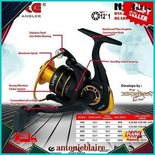 New Produk Reel Smart Angler Luke Ninja