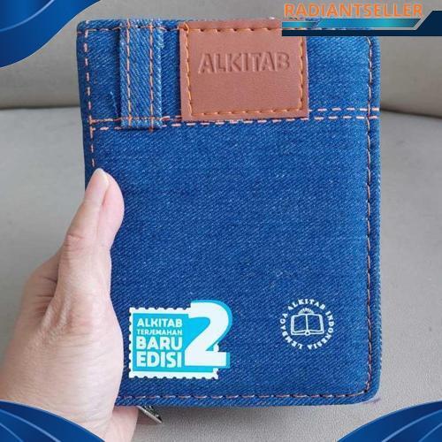 Viral Alkitab Kristen Kecil Sampul Tb2 034 Jeans Pocket Terjemahan Baru 2 Lai Anak Mini Lai
