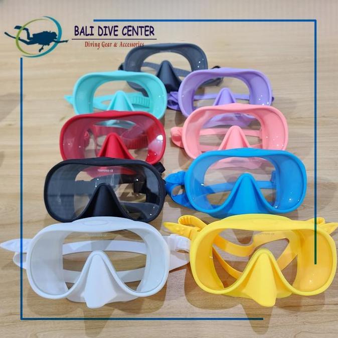 Terjangkau Mask Diving Frameless M1 - Masker Diving Snorkeling