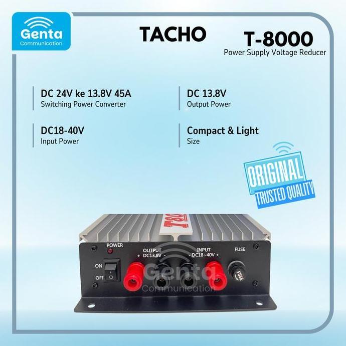 Power Supply Voltage Reducer Tacho T-8000 / Power Supply Tacho T-8000 / Switching Power Tacho T-8000
