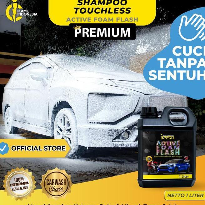 Shampo Touchless Ikame Foam Flash Shampo Tanpa Sentuh Touchless Shampoo Shampoo Touchless