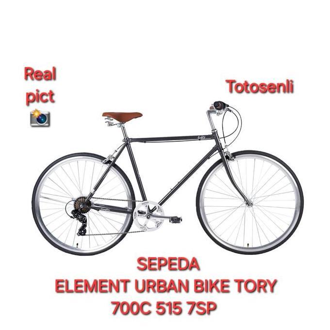 Sepeda Urban Bike Element Troy 700C 7Sp Sepeda Commuter Urban Troy Touring Element