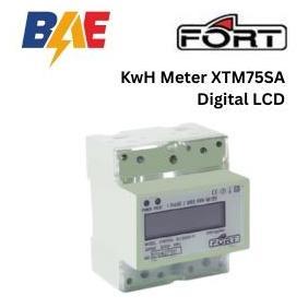 KwH Meter XTM75SA Digital LCD merk FORT