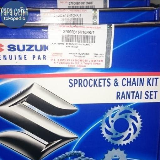 gear set shogun FL 125 original Terlaris