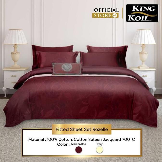 King Koil Sprei / Fitted Sheet Set Rozelle