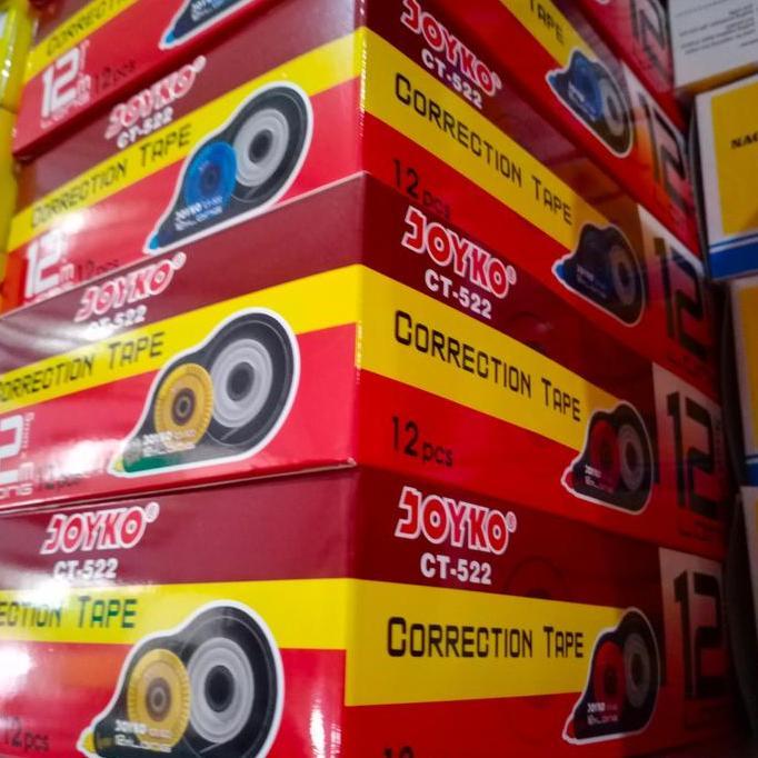 Correction Tape Ct 522 Joyko/Tipe Ex Kertas