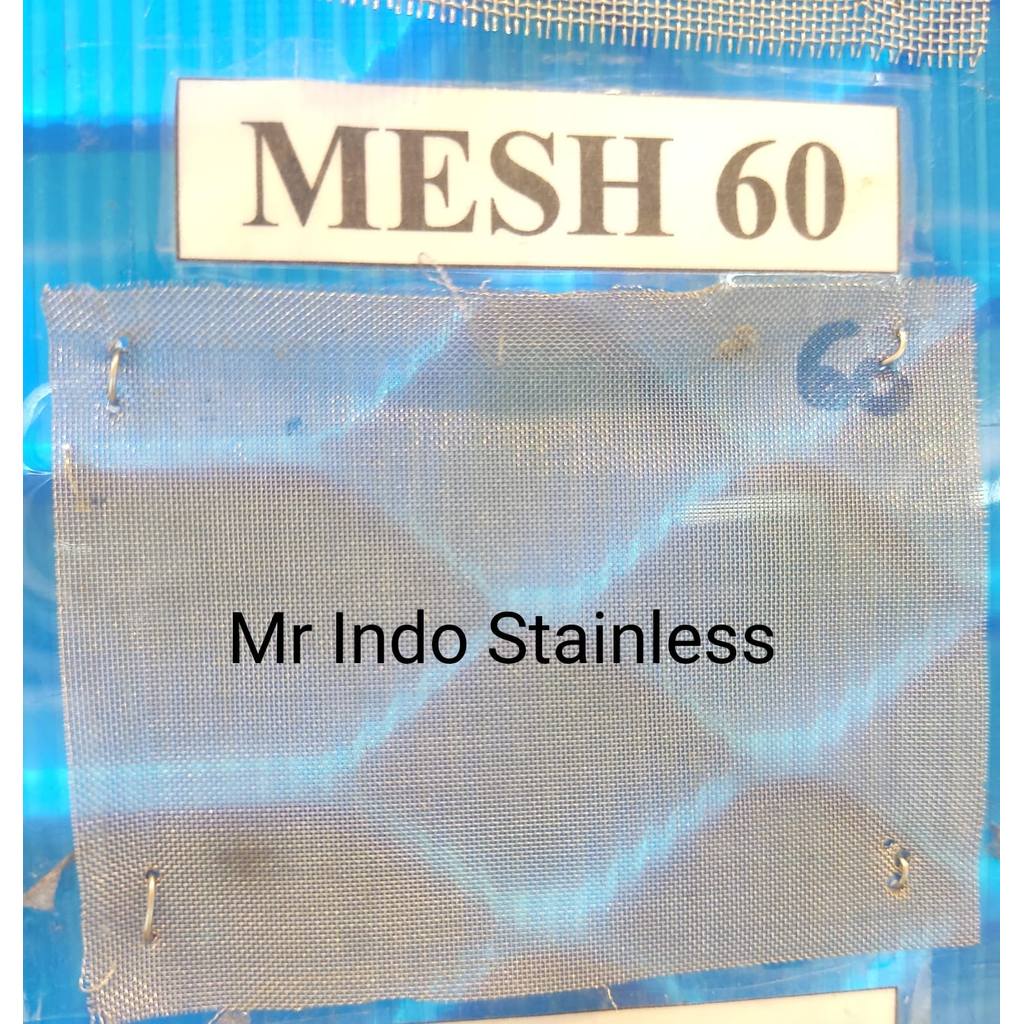Kawat Mesh 60 Stainless SS304  Lebar 150cm / Wiremesh Kawat nyamuk / Kawat ayakan Mesh 60 SS 304