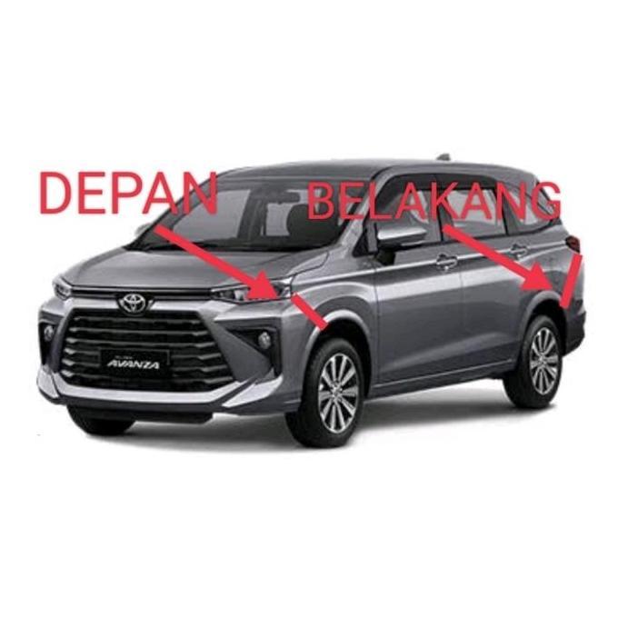 PLASTIK SUPPORT BRACKET BREKET BRAKET PANGKON BUMPER BEMPER DEPAN BELAKANG AVANZA XENIA VELOZ 2022 2