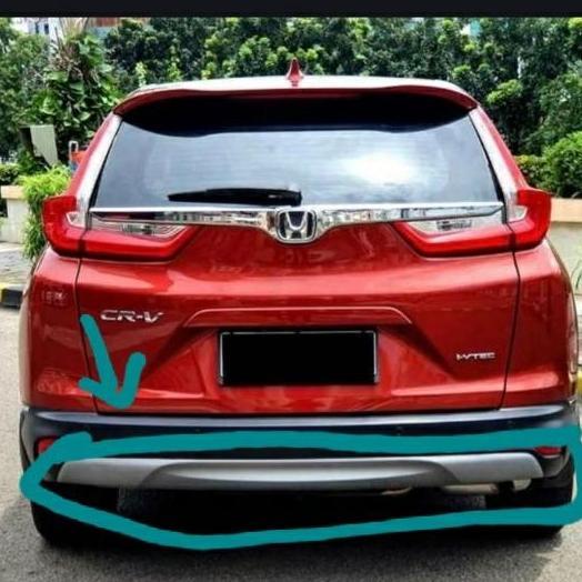Spoiler Garnish bawah bumper belakang Honda CRV Turbo