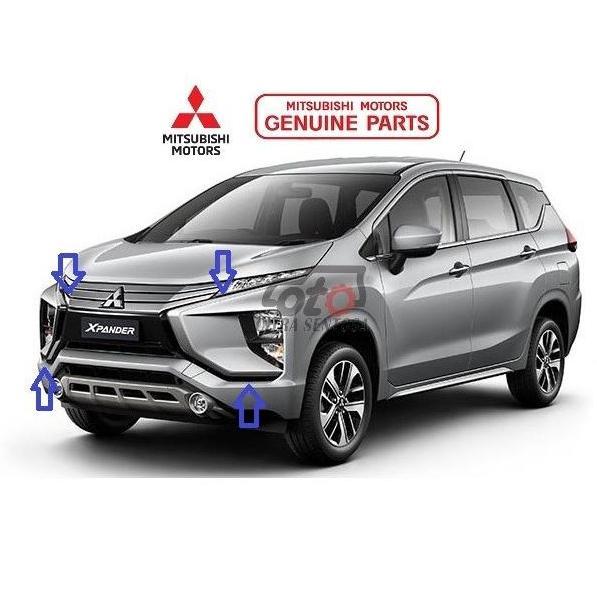 LIST CHROME BUMPER DEPAN XPANDER