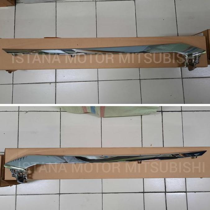 List Chrome Atas Bemper Bumper Depan New Xpander Flift 2022