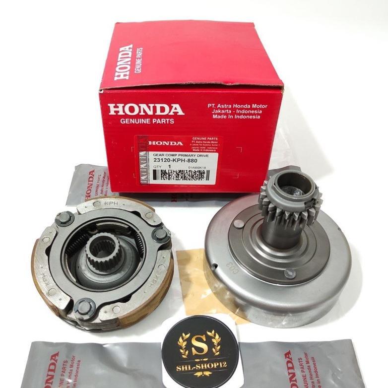 qohahruns - lonceng + kampas ganda kph honda karisma supra x125 mangkok ganda kph