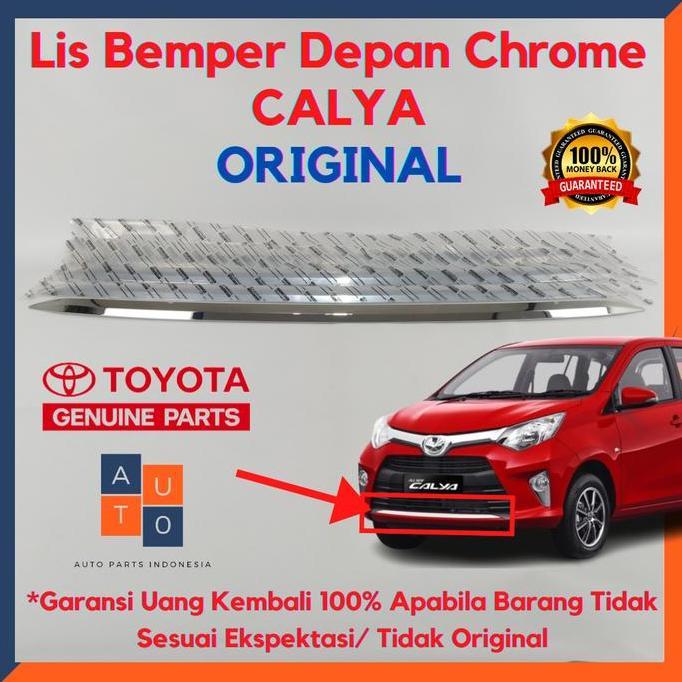 Lis Bemper Depan Calya CHROME PART P5404-BZA04