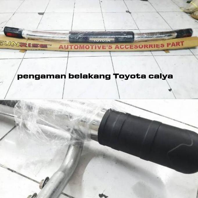 pelindung bumper belakang calya