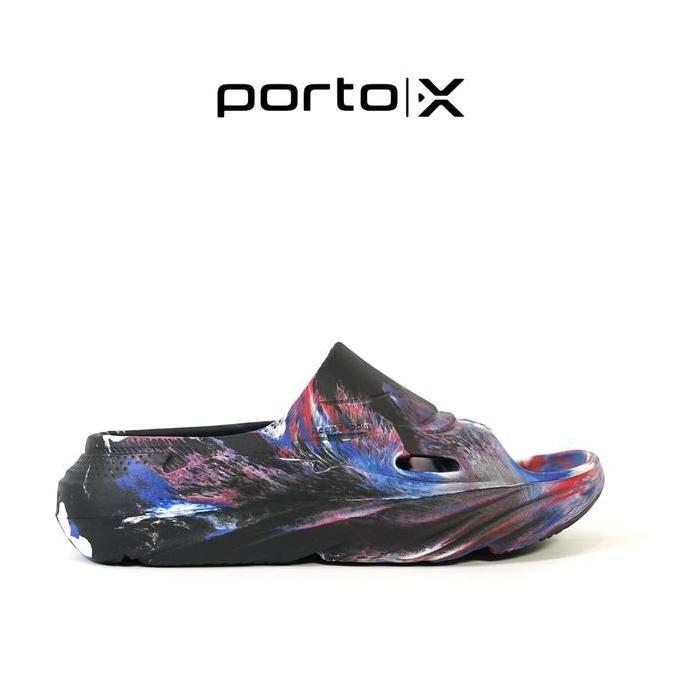 Porto X Sandals - Oscar Dainichi Slides Sendal Slop Recovery Artistik Premium Adaptifoam