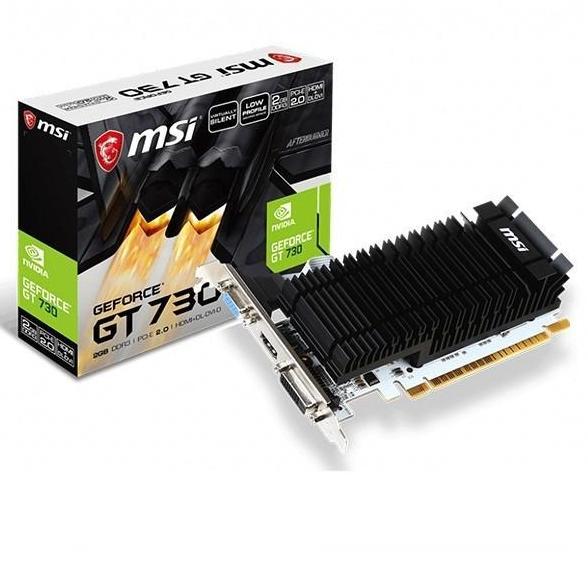 Vga Card Msi Gt 730 2Gb Low Profile - Msi Geforce Gt 730 2Gb Lp