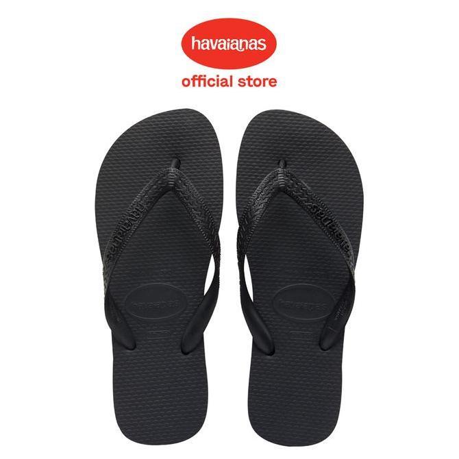 Havaianas 0090 Top - Black/ Black - Sandal Pria