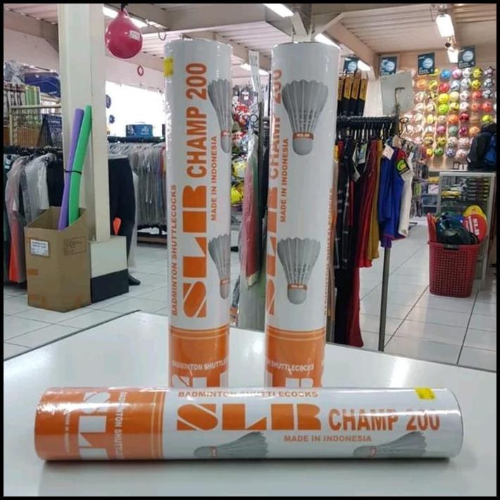 Shuttlecock Shuttle Cock Kok Badminton Bulutangkis SLR Champ 200 Original best seller