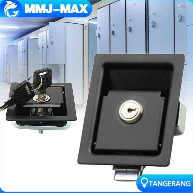 GALGALI 9x7cm Door Lock Genset / Door Lock Kunci Pintu Hitam Sedang Genset Panel