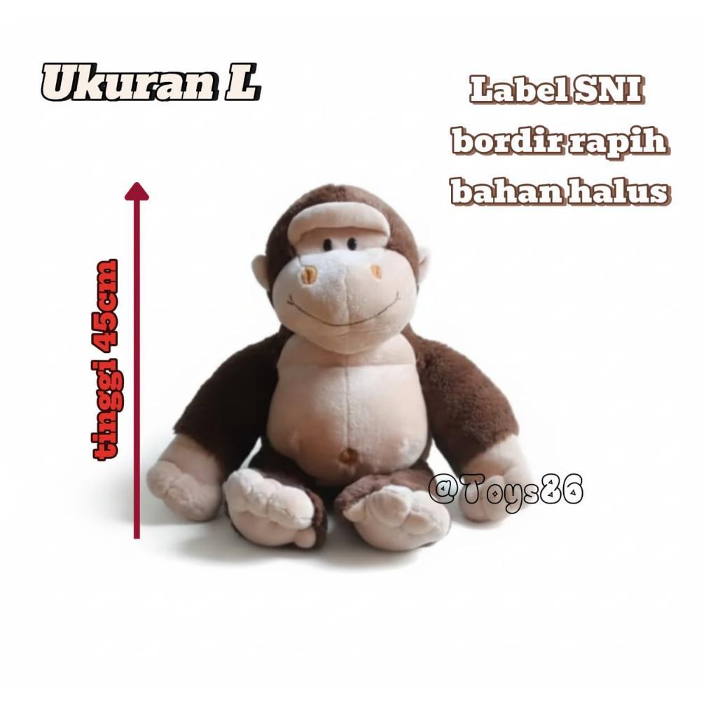 BNK 01 Boneka Monyet Animal Rico Size L by Seulgi