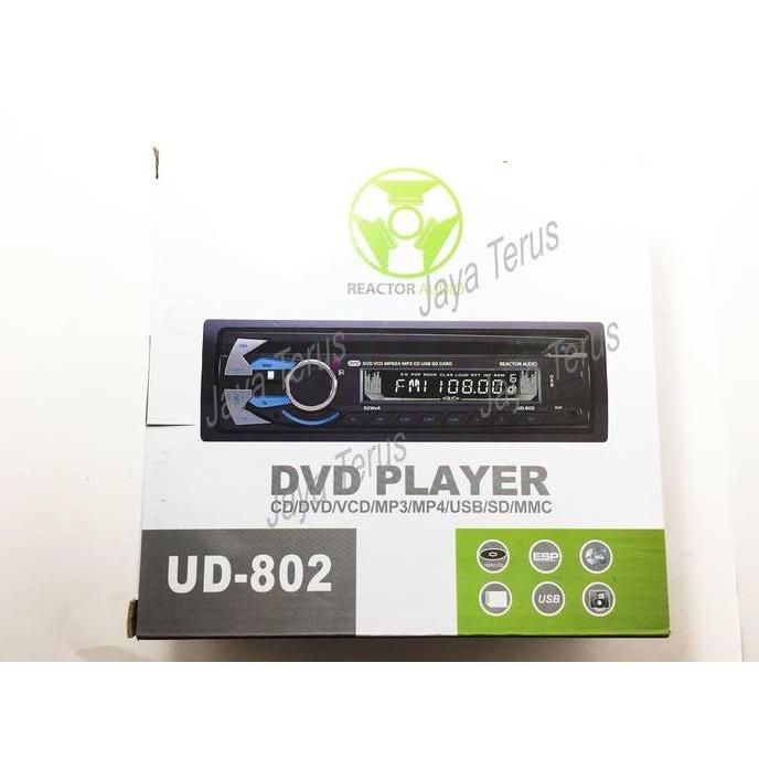 Single Din REACTOR AUDIO DVD, MP3, USB, RADIO Promo Premium