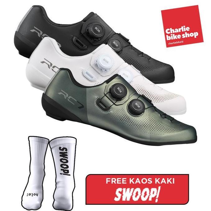 Sepatu Sepeda Roadbike Shimano Sh - Rc703 Wide