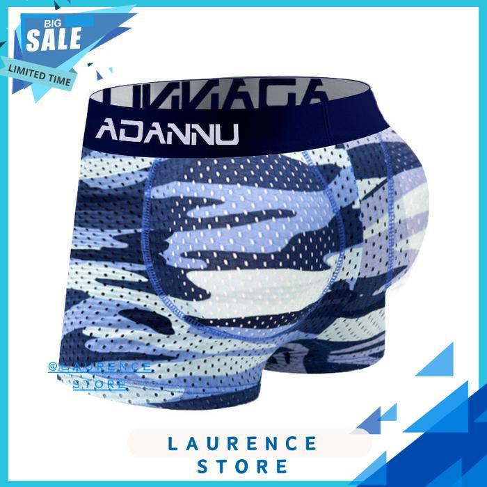 BOXER ARMY PRIA BUSA BOKONG BELAKANG LAURENXE STORE