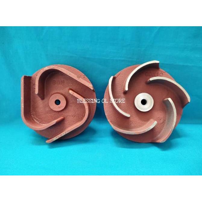 Impeler Kipas Pompa Alkon 3 Daun 2 Inch/ Impeler 5 Daun 3 Inch Terbaik