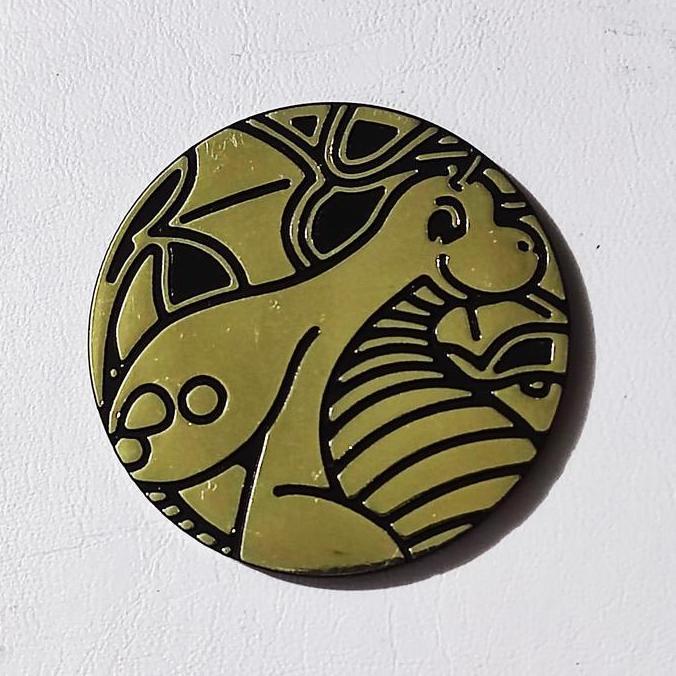 Dragonite Flip Coin - Pokemon TCG Koin Kartu Pokemon DISKON