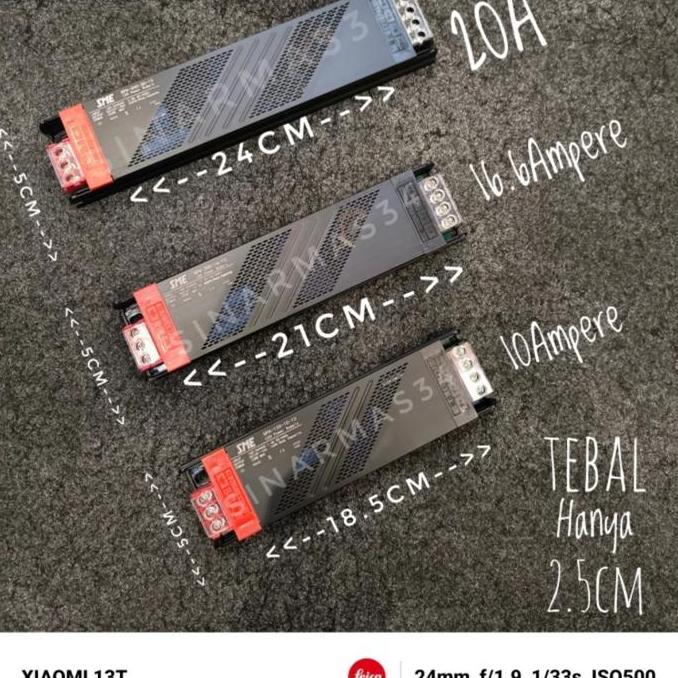 Promo Travo 16ampere 12volt LED Stripe Travo Stripe 15Ampere 12v Adaptor Diskon