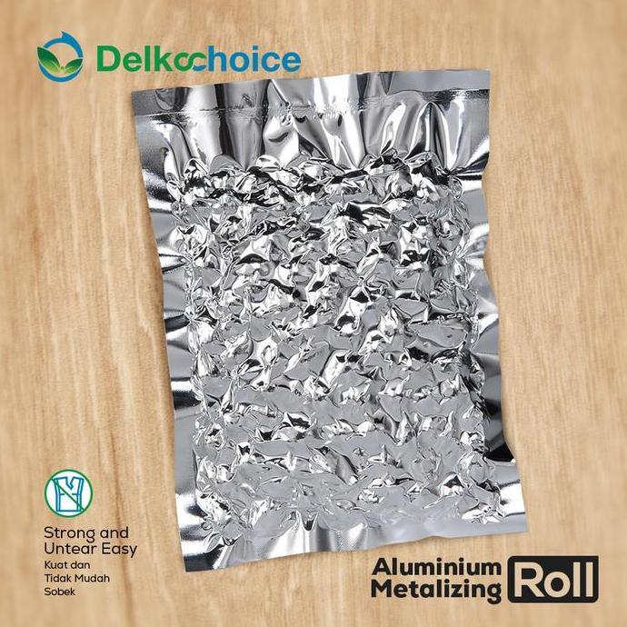 Sachet Roll Full Aluminium Metalizing Foil Gulungan Kemasan Saset Food Grade Tahan Panas Termurah DE