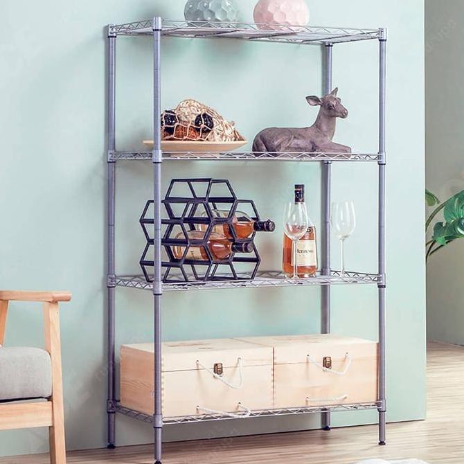 Krisbow Rak Besi Serbaguna 4 Tingkat