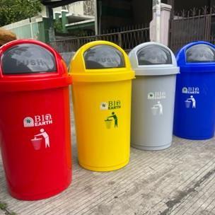 Green Leaf 2150 - Tempat Sampah 50 Liter / Tempat Sampah Bio Earth 50 Liter Green Leaf