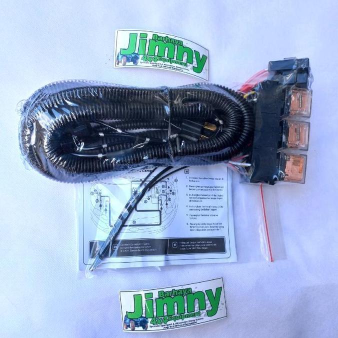 RELAY LAMPU UTAMA KATANA RELAI HEDLAMP DAYMAKER SET JIMNY