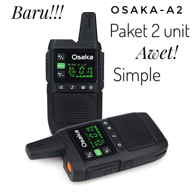 Ht Osaka A2 Mini Led Display Two Way Radio