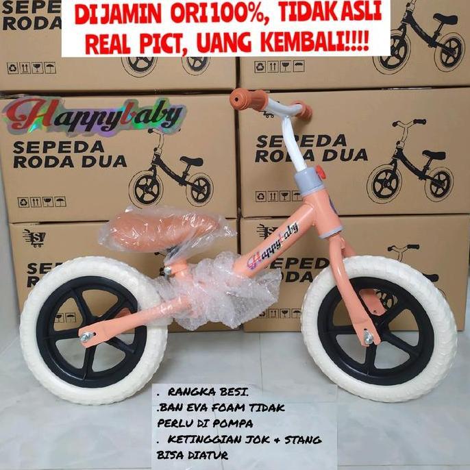 Pushbike Balance Bike Sepeda Kesimbangan Anak Tanpa Pedal Sepeda Roda Dua Tanpa Pedal Untuk Belajar 