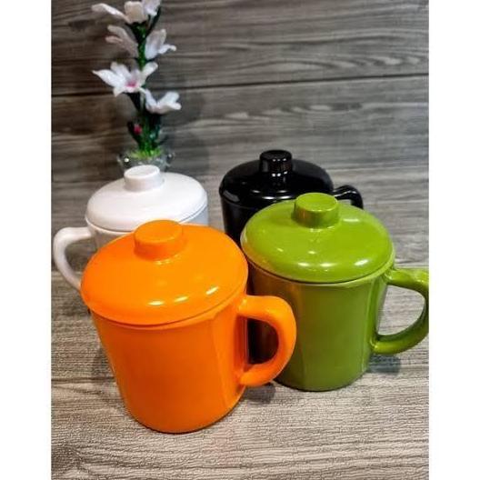 New- Mug Melamin Unica | Mug Jumbo Gagang Mug Tutup 710 Mug Hitam Mug Kopi