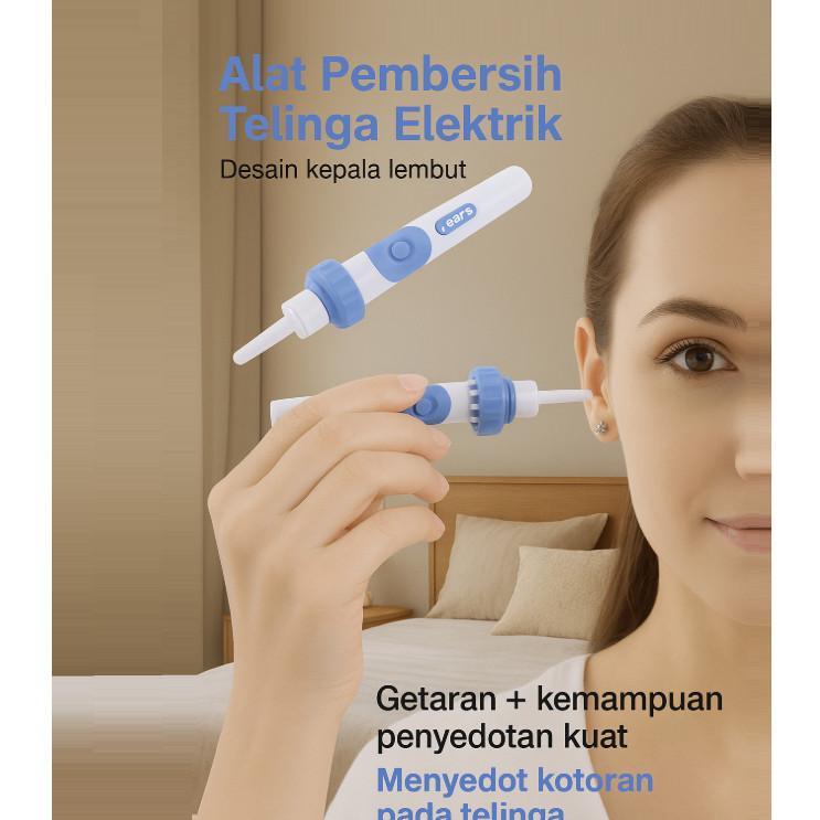 Alat Penghisap Kotoran Telinga Elektrik Korek Kuping Sedot MAGIC EAR CLEANER Aman Anak Dewasa